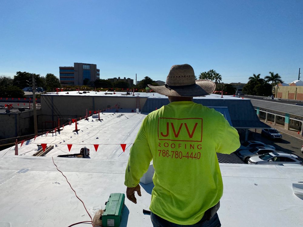 Slide of JVV Roofing
