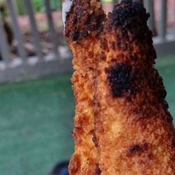 daVinci's - Burned chicken fingers from Davinci's.