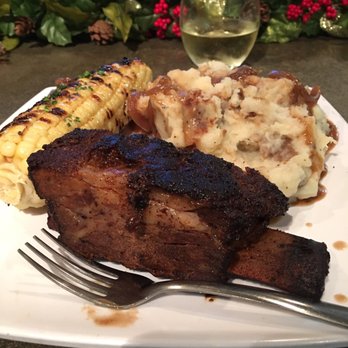 The Promiscuous Fork - A menu special: The Caveman. A tender, smoky, delicious bone-in short rib! - Barbeque Near Me - La Jolla, California