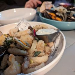 Little Fish - Fried goodness, loved the fries lemons mixed in with the calamari