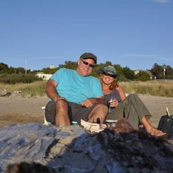 The Houses On Manzanita Beach - Brian and Jo on Manzanita Beach!