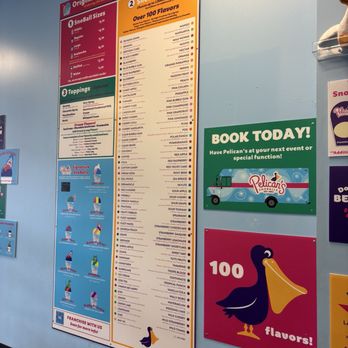 Pelican's Snoballs - Burlington St Marks - Soooo many flavors and a few pre-created combos! - Shaved Ice Near Me - Burlington, North Carolina Pelican's Snoballs - Burlington St Marks - Soooo many flavors and a few pre-created combos! - Shaved Ice Near Me - Burlington, North Carolina