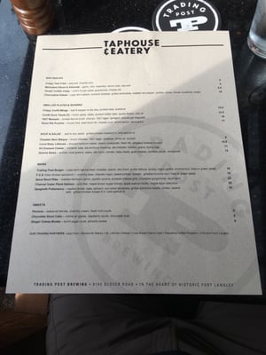 Menu photo 7 Trading Post Eatery Fort Langley, BC Menu photo 7 Trading Post Eatery Fort Langley, BC