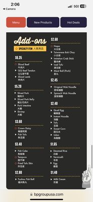 Menu photo 7 Boiling Point Gardena, CA Menu photo 7 Boiling Point Gardena, CA