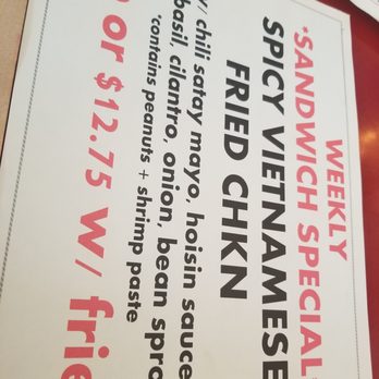 Chkn Chop - a close up of a menu - Chicken Shop Near Me - Halifax, Nova Scotia Chkn Chop - a close up of a menu - Chicken Shop Near Me - Halifax, Nova Scotia