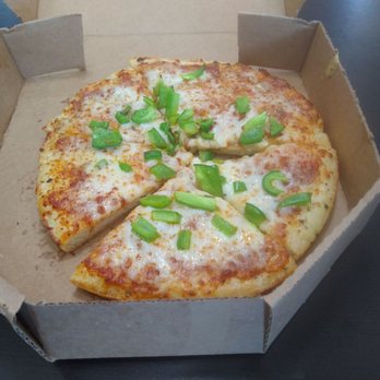 Schlotzsky's - Kids cheese pizza. They added green bell peppers at my request with no questions asked - much appreciated. - Sandwiches Near Me - Round Rock, Texas Schlotzsky's - Kids cheese pizza. They added green bell peppers at my request with no questions asked - much appreciated. - Sandwiches Near Me - Round Rock, Texas