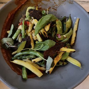 Canon - Blistered pole beans - Cocktail Bars Near Me - Sacramento, California Canon - Blistered pole beans - Cocktail Bars Near Me - Sacramento, California