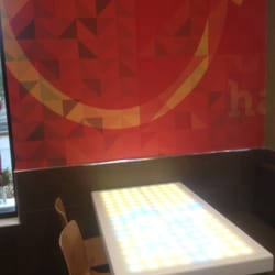 McDonald's - Disco Inferno table in new play area! Easter Sunday! 4/5/15.
