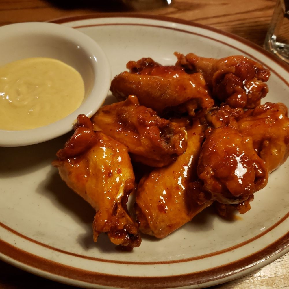 DJ'S Restaurant - Thai wings with hot mustard- very unique - American Near Me - Ludlow, Vermont DJ'S Restaurant - Thai wings with hot mustard- very unique - American Near Me - Ludlow, Vermont