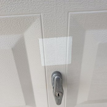 Precision Garage Door Service - Can you guess were they put their damn sticker? - Garage Door Services Near Me - Tacoma, Washington Precision Garage Door Service - Can you guess were they put their damn sticker? - Garage Door Services Near Me - Tacoma, Washington