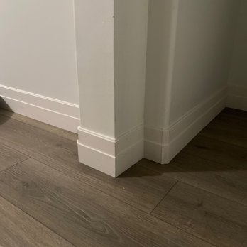 Kami's T-L Flooring - Baseboards in closet - Flooring Near Me - Gilbert, Arizona