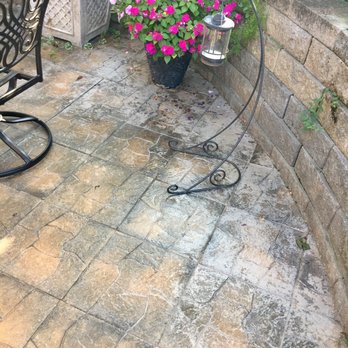 S&B Decorative Concrete - 07/10/17. One week later!  Never came back. Claim it is the pavers that failed! - Masonry/Concrete Near Me - Dayton, Ohio