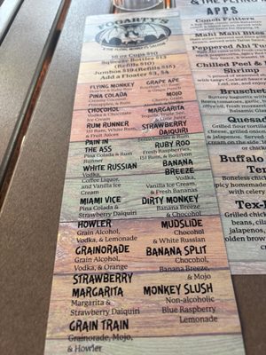 Menu photo 2 Flying Monkeys Key West, FL Menu photo 2 Flying Monkeys Key West, FL