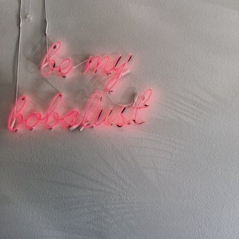 BobaLust Tea House - The iconic sign everyone takes pics of lol - Bubble Tea Near Me - Tukwila, Washington