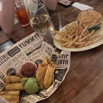 Joshua Tree Saloon - Our Great Meal. Chicken Taquitos + The Awesome Mine Shaft Burger. - Dive Bars Near Me - Joshua Tree, California Joshua Tree Saloon - Our Great Meal. Chicken Taquitos + The Awesome Mine Shaft Burger. - Dive Bars Near Me - Joshua Tree, California