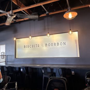 Biscuits and Bourbon - Sign - New American Near Me - Henderson, Nevada