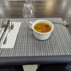 CareOne at Holmdel - Vegetable soup.  Nice tomatoey flavor with big hearty chunks of veggies.