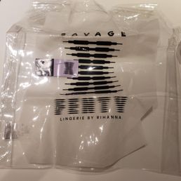 Free plastic bag raffle ticket that had a failed promotion with "misprint information.