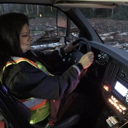 Mason Transit Authority - Patsy our very safe driver.