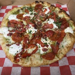 BurnBox Pizza - Build your own pizza w/Pepperoni & Bacon