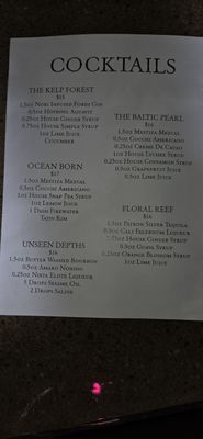 Menu photo 1 Tipsea Berkeley, CA