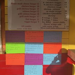 Flavor Fusion - Menu