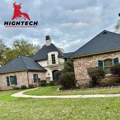 High Tech Roofing  & Remodeling Logo