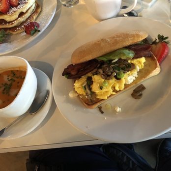 Eat. - Truffle egg sandwich - my fave!  I replace the potatoes with tomato soup.  Perfect combo. - New American Near Me - Las Vegas, Nevada