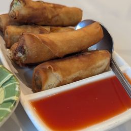 Appetizer: spring rolls Appetizer: spring rolls