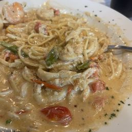 Seafood pasta??? Seafood pasta???