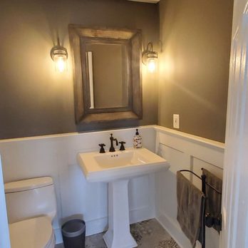 Wright Construction - a bathroom with a sink and toilet - General Contractors Near Me - Bluemont, Virginia Wright Construction - a bathroom with a sink and toilet - General Contractors Near Me - Bluemont, Virginia