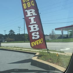 Carolina Authentic BBQ - Look for the banner on Saturdays!