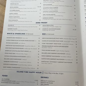 Tommy Bahama Restaurant & Bar - Cocktail and wine menu at Tommy Bahama Restaurant | Bar | Store - Waikiki. - New American Near Me - Honolulu, Hawaii