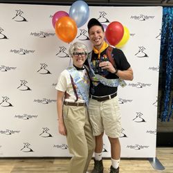 Arthur Murray Dance Studio - Disney Character Themed Party! #UP #RussellAndCarl