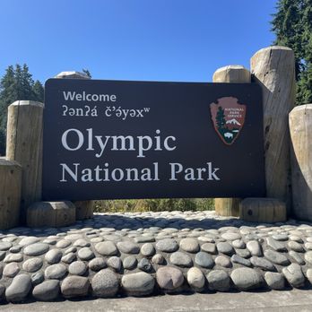 Olympic National Park - The welcome sign at port Angeles visitor center - Parks Near Me - Port Angeles, Washington
