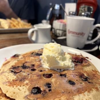 Spoke & Hub - Blueberry pancakes - Breakfast & Brunch Near Me - Baton Rouge, Louisiana