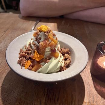 ROVI - Marigold soft serve - Modern European Near Me - London, XGL ROVI - Marigold soft serve - Modern European Near Me - London, XGL