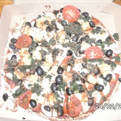 Mita'z Pizza - Veganpizza on whole weat crust