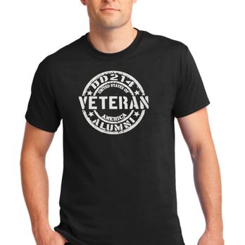 Northcoast Imprints - DD-214 Alumni 50/50 cotton polyester t-shirt. - Screen Printing/T-Shirt Printing Near Me - Madison, Ohio Northcoast Imprints - DD-214 Alumni 50/50 cotton polyester t-shirt. - Screen Printing/T-Shirt Printing Near Me - Madison, Ohio