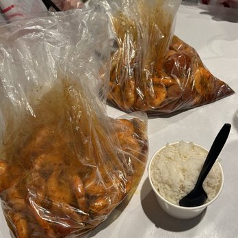 Pirates Kitchen - Two bags of 2lbs of shrimp with the PK sauce! - Cajun/Creole Near Me - Artesia, California