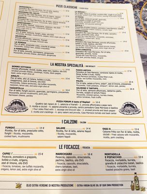 Menu photo 3 Pizza Forum Rome, RM Menu photo 3 Pizza Forum Rome, RM