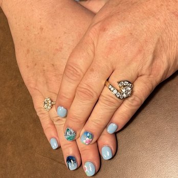 MiLady's Beauty Spa - My gel polish fill and design 4/19/23 - Nail Salons Near Me - Kapolei, Hawaii MiLady's Beauty Spa - My gel polish fill and design 4/19/23 - Nail Salons Near Me - Kapolei, Hawaii