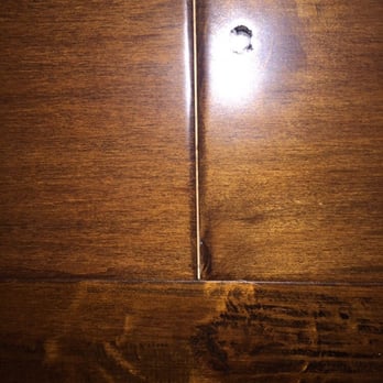 Masterpiece Floors - Gaps galore!  This isn't even all of them - Flooring Near Me - Corona, California