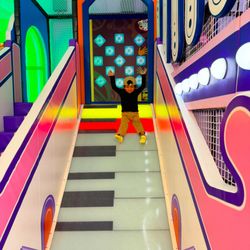 FunZy Indoor Playground - Piano slide--all time favorite.