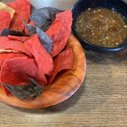 Salsa and chips