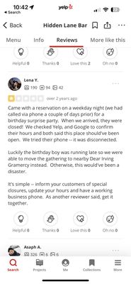 Hidden Lane Bar by null