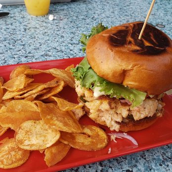 Boulder View Tavern - Seafood burger & house made chips! - American Near Me - Lake Harmony, Pennsylvania Boulder View Tavern - Seafood burger & house made chips! - American Near Me - Lake Harmony, Pennsylvania