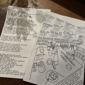 The Laundromat - Menus - Pizza Near Me - San Francisco, California The Laundromat - Menus - Pizza Near Me - San Francisco, California