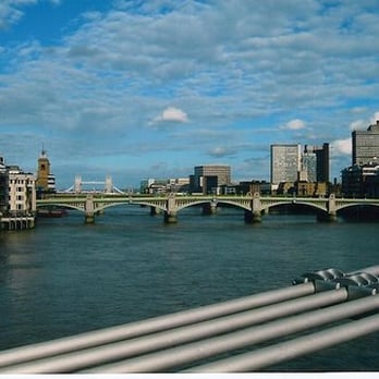 Tate Modern - view from Millennium Bridge at Tate Modern - Art Museums Near Me - London, XGL
