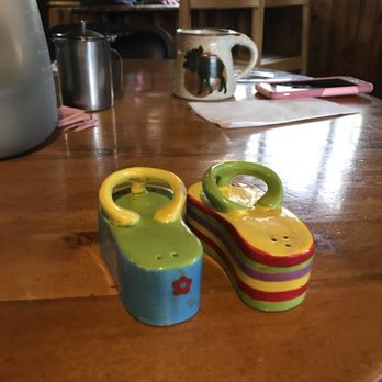 Meadow Mountain Cafe - Salt and Pepper shakers. - Breakfast & Brunch Near Me - Allenspark, Colorado